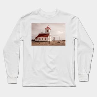 Wood Island Lighthouse P.E.I. Canada 3 Long Sleeve T-Shirt